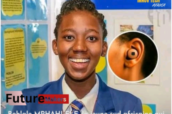 DÉCOUVERTE: Bohlale Mphahlele, la jeune sud-africaine qui invente une oreilletteintelligente contre les violences sexistes
